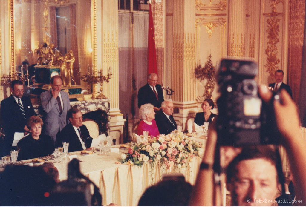 George Bush sr. Michael Gorbatschow Summit 1990 (c) Foto Christian Minutilli